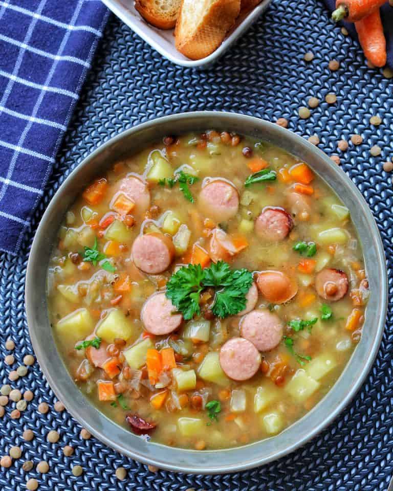 Schnelle Linsensuppe - Klassisch wie von Oma - Instakoch.de