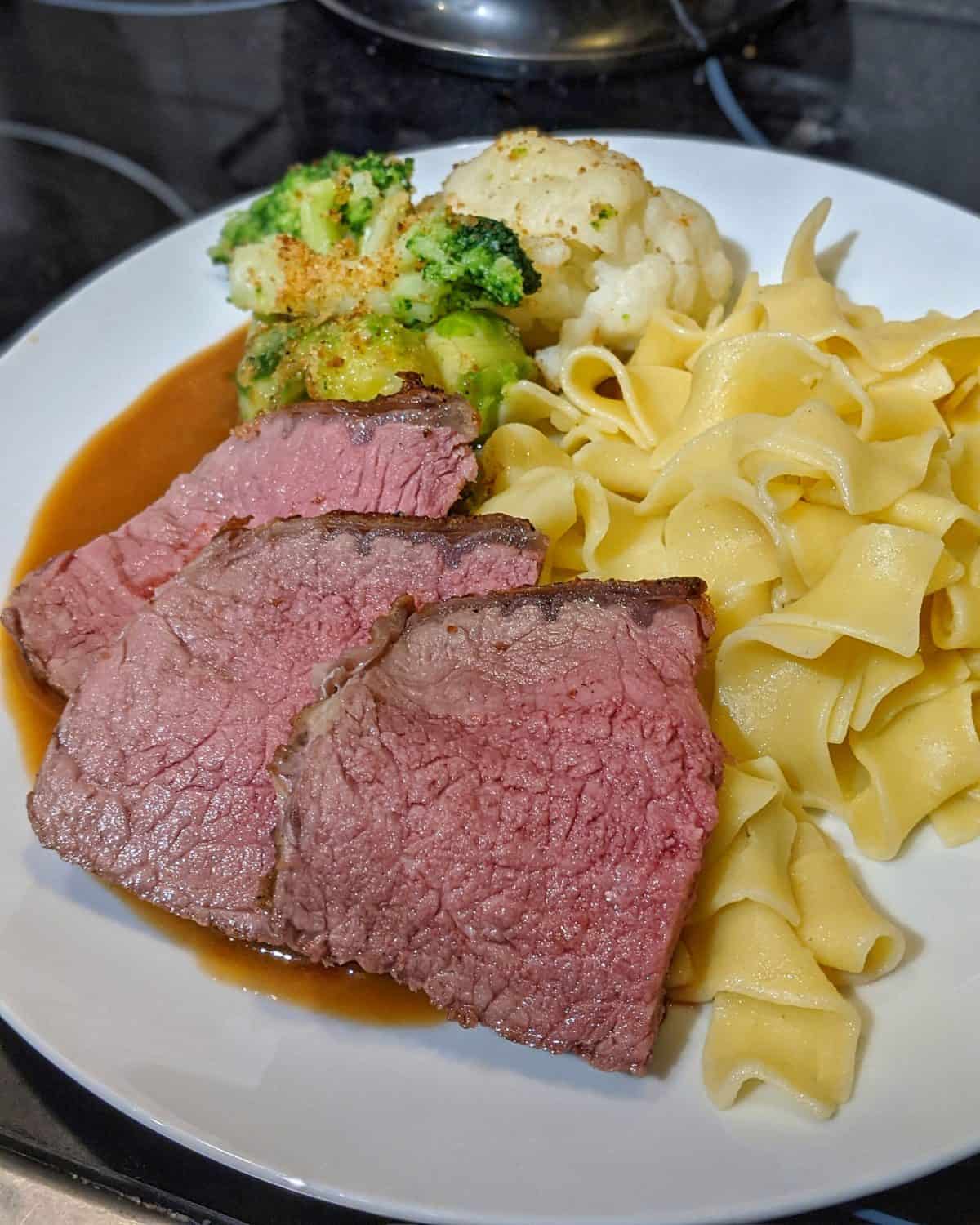 Roastbeef Braten Aus Dem Ofen Rezept Instakoch De