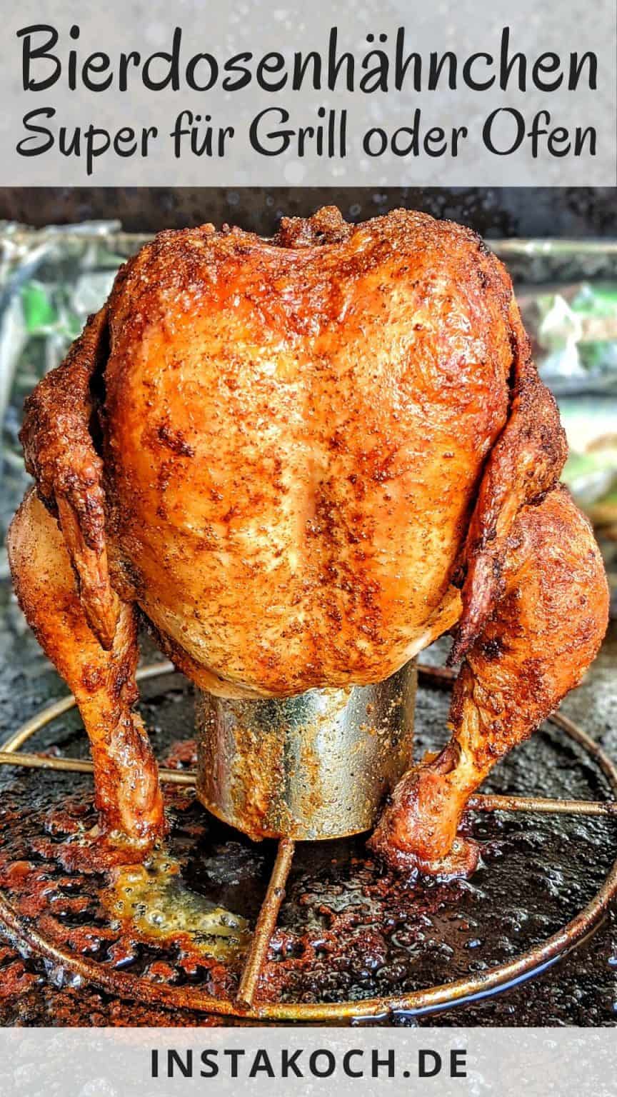 Bierdosenhähnchen - Beer can chicken - Instakoch.de