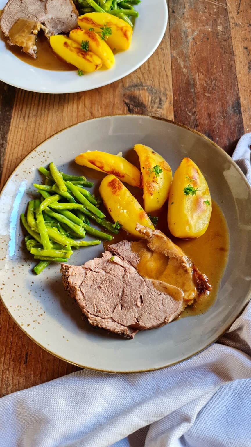 Lammkeule aus dem Backofen - Einfaches Rezept (2023) - Instakoch.de