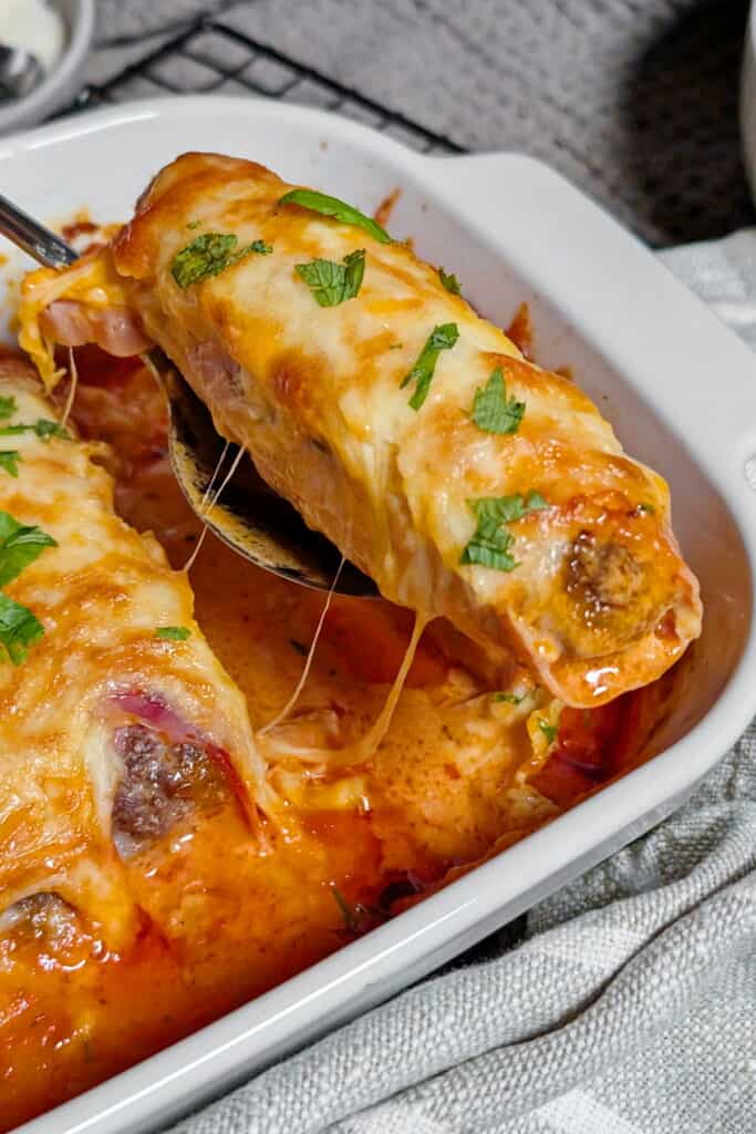 Schinken-Hack-Röllchen - Instakoch.de