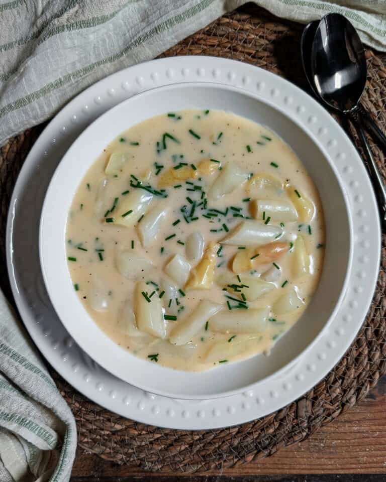 Spargel in heller Soße - Instakoch.de